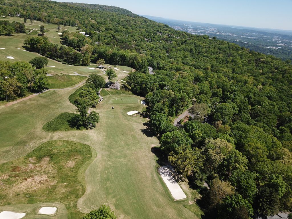 5th Hole at Lookout Mountain Club (390 Yard Par 4)